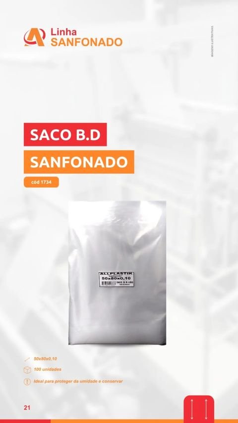 Saco B.D. Sanfonado